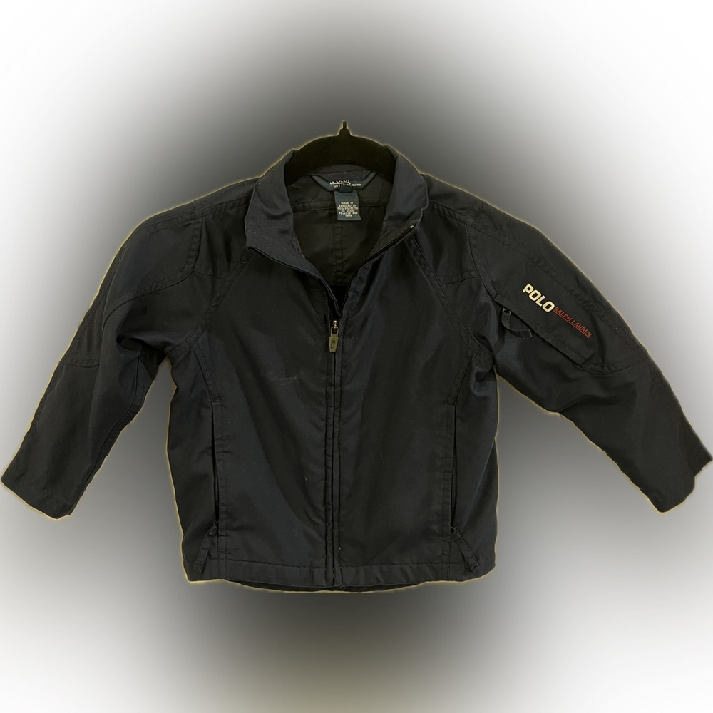 🧒✨ Polo Ralph Lauren Boys’ Navy Zip Jacket (3T) ✨🧥